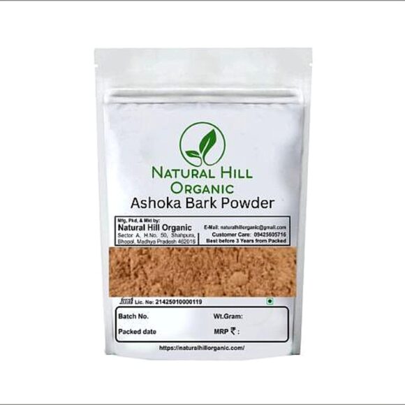 Ashoka Chhal Powder-Natural Hill Organic - Image 2