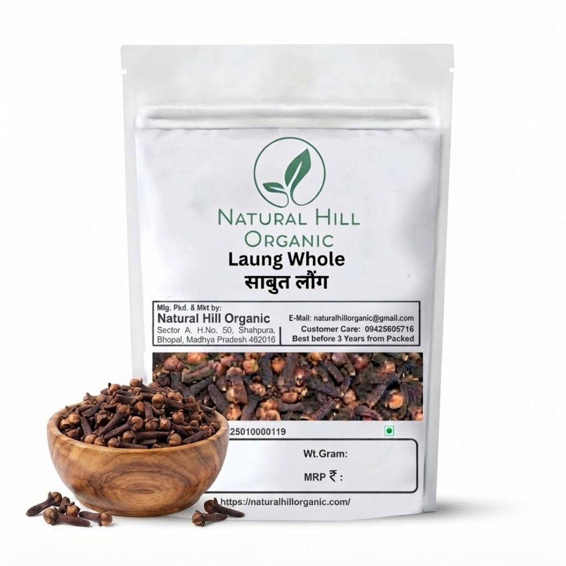 Natural Hill Organic Laung Whole -Adds Natural Aroma Cooking