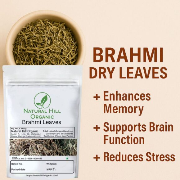 Brahmi Leaves-Natural Hill Organic - Image 2