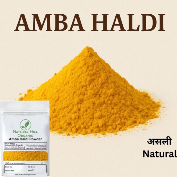 Amba Haldi Powder-Natural Hill Organic - Image 2