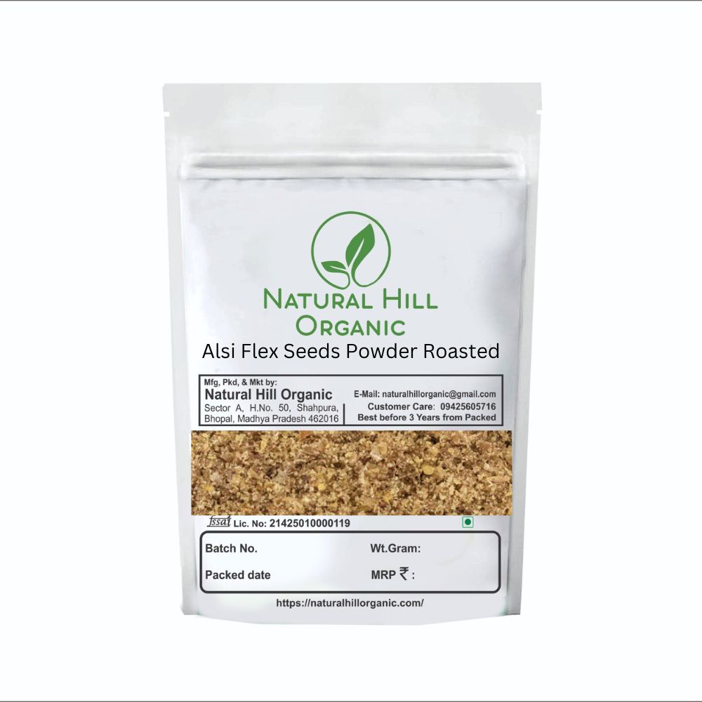 Natural Hill Organic Alsi  Roasted Seeds Powder