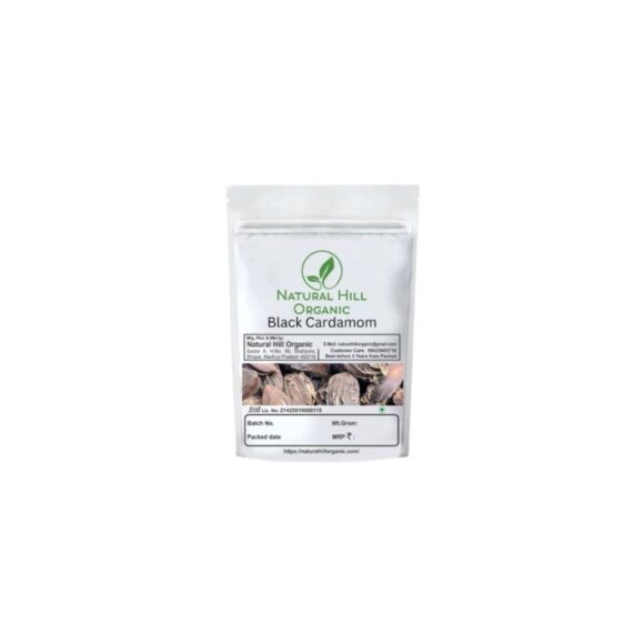 Natural Hill Organic Black Cardamom Whole