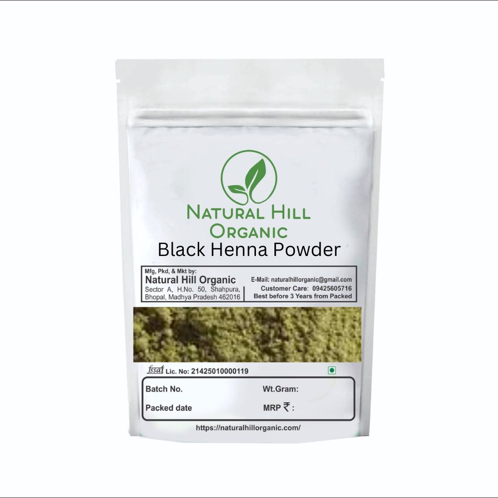Natural Hill Organic Black Henna Powder