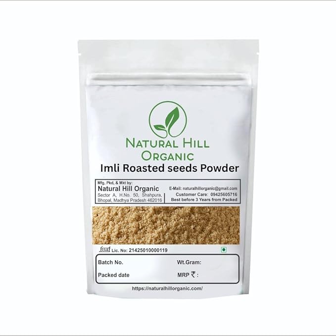 Natural Hill Organic Imli Roasted Seeds Powder