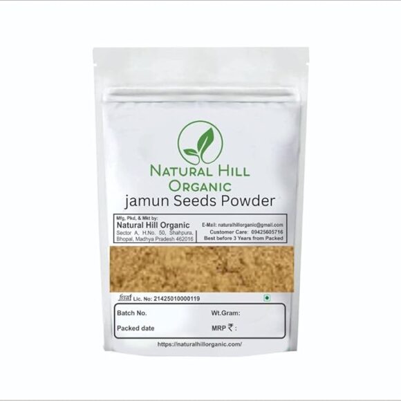 Natural Hill Organic Jamun Seeds Powder