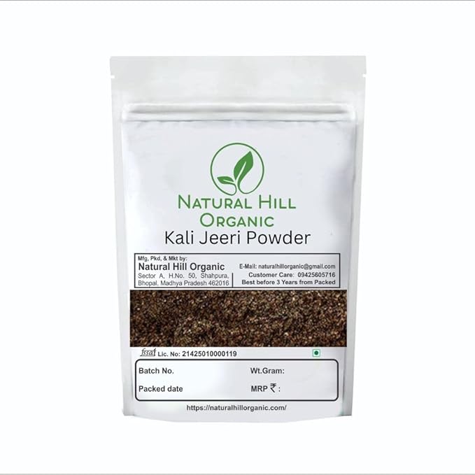 Natural Hill Organic Kali Jeeri Powder