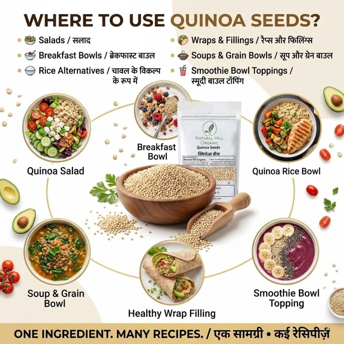 Natural Hill Organic Quinoa Seeds-Nutritious Choice for Meal - Image 6