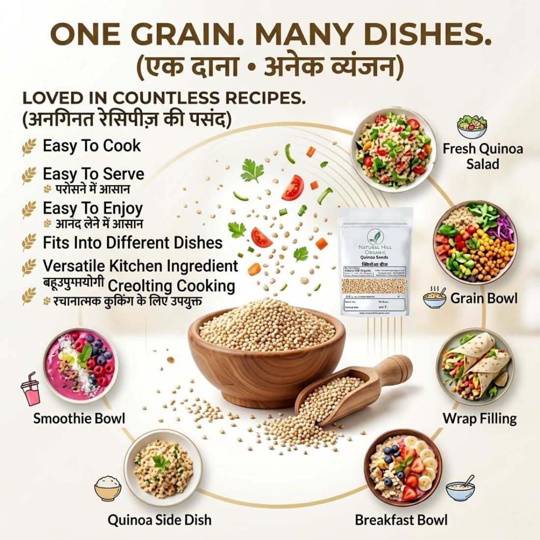 Natural Hill Organic Quinoa Seeds-Nutritious Choice for Meal - Image 10