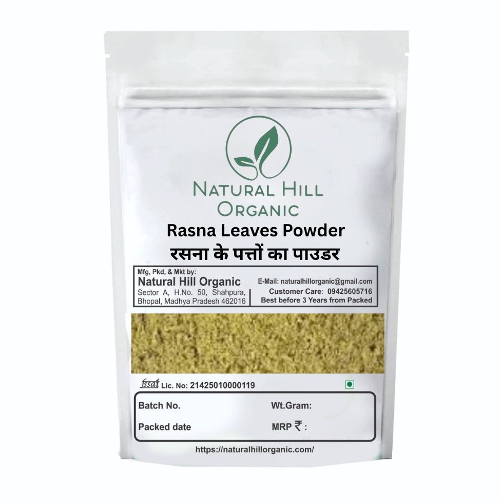 Natural Hill Organic Rasna Leaves Powder For DIy Decorative
