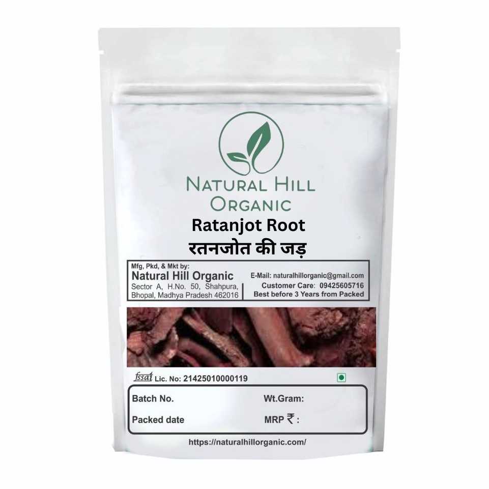 Natural Hill Organic Ratanjot Root For Herbal Colour