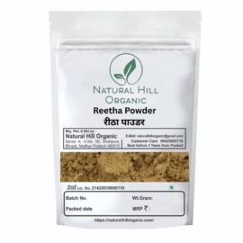 Natural Hill Organic Reetha Powder Gentle Hair & Skin Cleanser