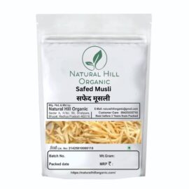 Safed Musli - Natural Hill Organic  Boost Vitality & Energy