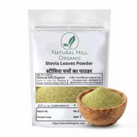 Natural Hill Organic Stevia Leaves Powder - Boosts Sweetness