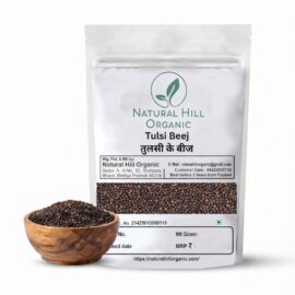 Natural Hill Organic Tulsi Beej - For Daily Herbal Lifestyle
