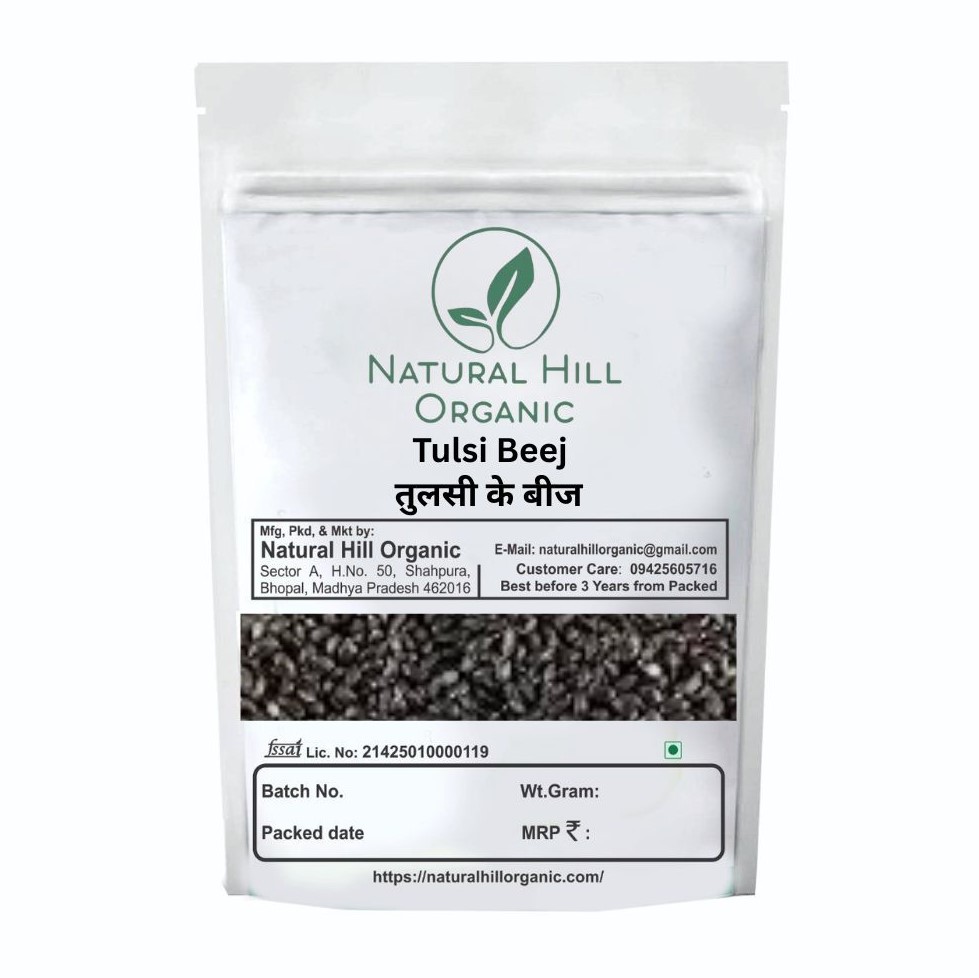 Natural Hill Organic Tulsi Beej Daily Herbal Lifestyle