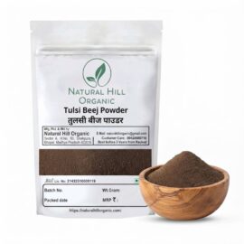 Natural Hill Organic Tulsi Beej Powder - Supports Immunity