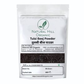 Natural Hill Organic Tulsi Beej Powder Supports Immunity