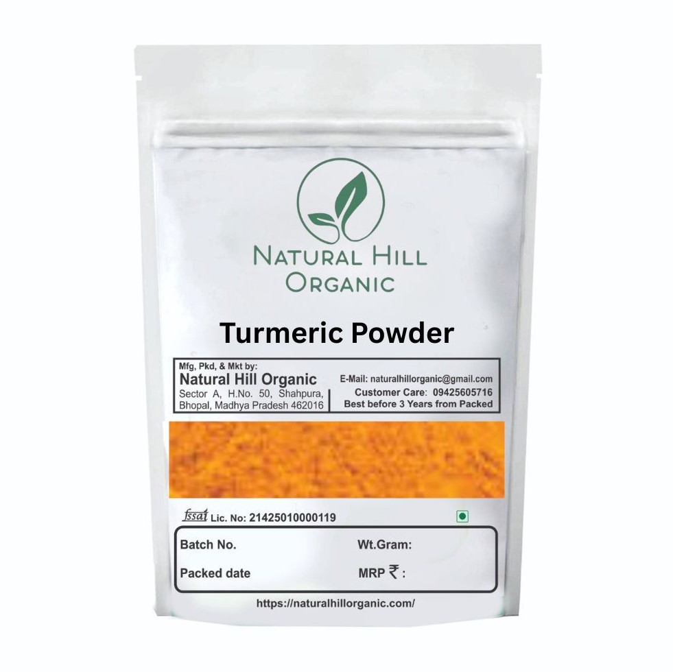 Natural Hill Organic Turmeric Powder Supports Daily Wellness