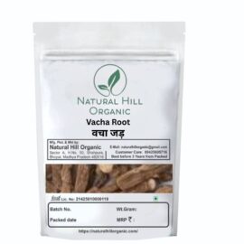 Natural Hill Organic Vacha Root - Supports Mental Alertness