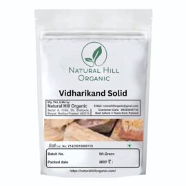 Natural Hill Organic Vidharikand Solid Supports Digestive