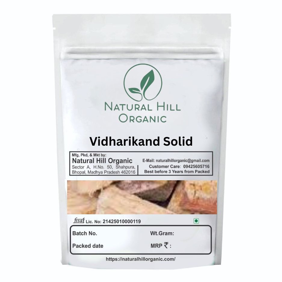 Natural Hill Organic Vidharikand Solid Supports Digestive