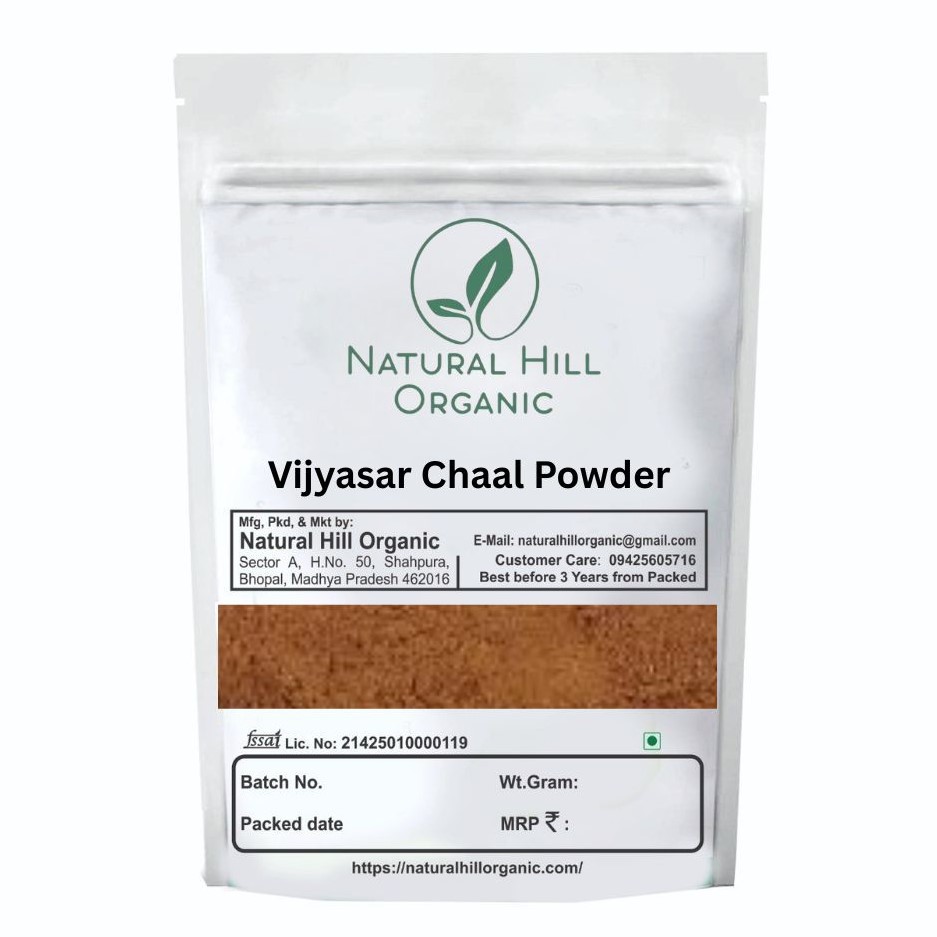 Natural Hill Organic Vijyasar Chaal Powder Heart Wellness