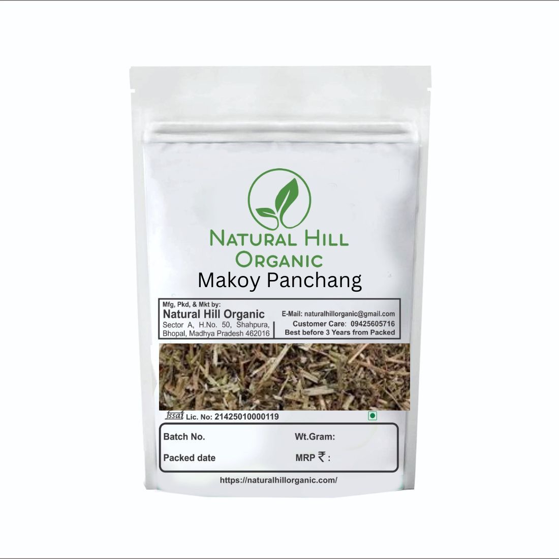 Natural Hill Organic Makoy Panchang Suitable for Daily Use