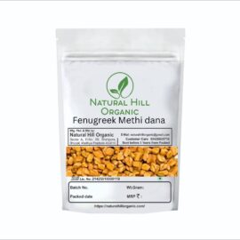 Natural Hill Organic Methi Dana Herbal Seeds for Daily Use
