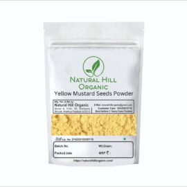 Natural Hill Organic Yellow Mustard Seeds Powder-Kitchen Use