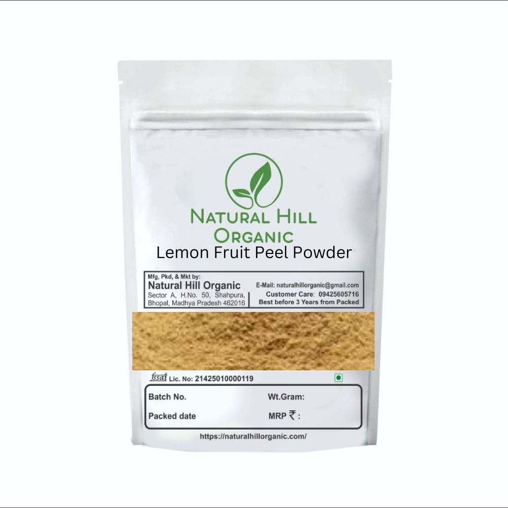 Natural Hill Organic Lemon Peel Powder Adds Flavour-Recipes