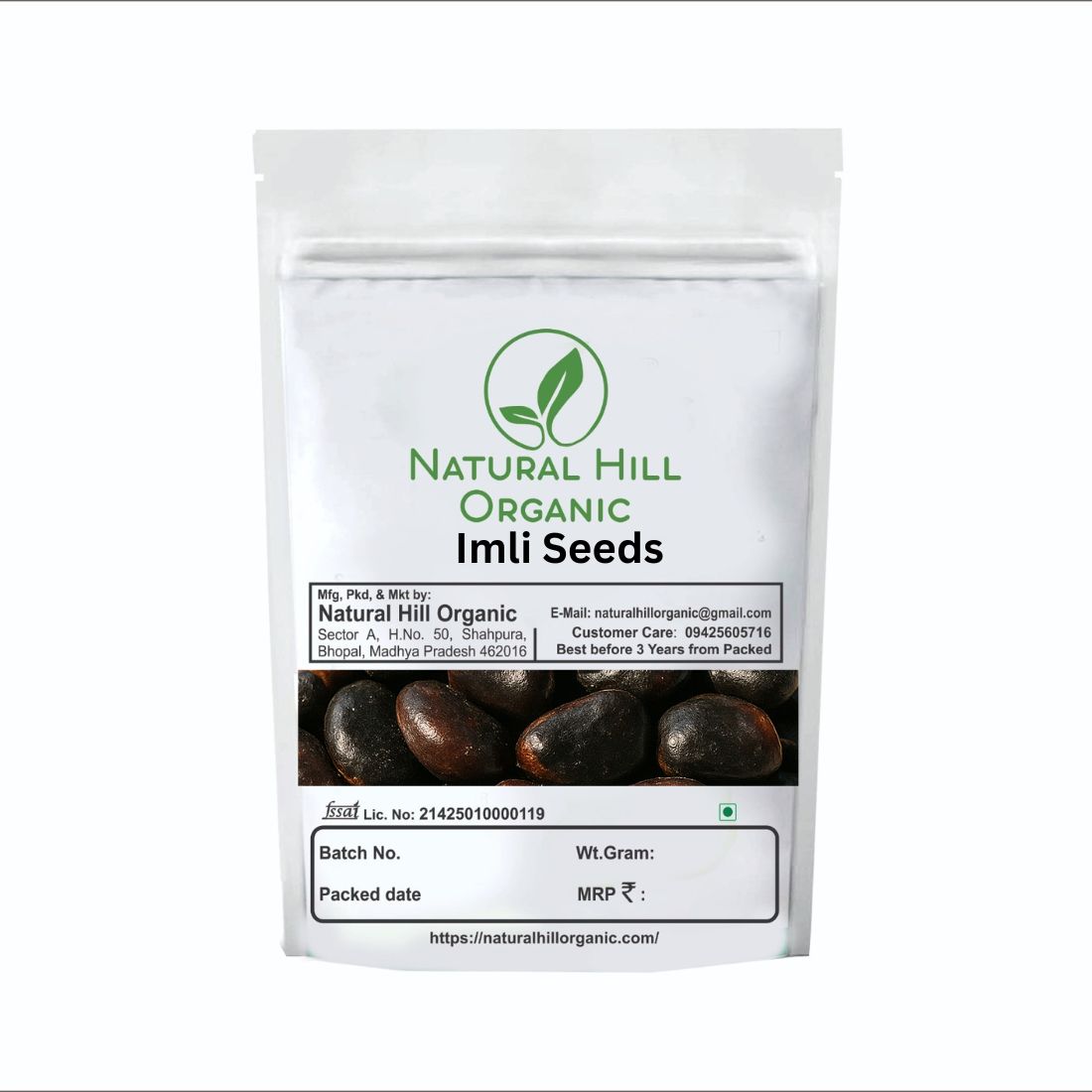 Natural Hill Organic Imli Beej –For Joint & Wellness Support