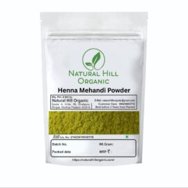 Natural Hill Organic Henna Mehandi Powder - For Hair Colour