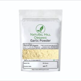Natural Hill Organic Garlic Powder –Easy to Add Rich Flavour