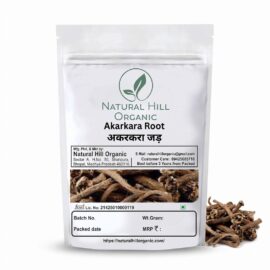 Natural Hill Organic Akarkara Root - for Vitality & Wellness