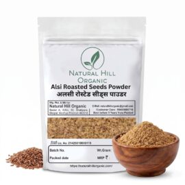 Natural Hill Organic Alsi Roasted Seed Powder -Rich in Fiber