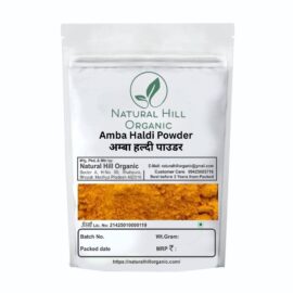 Amba Haldi Powder -Natural Hill Organic For Skincare Routine