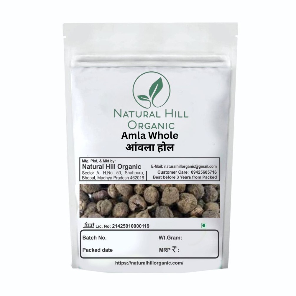 Natural Hill Organic Amla Whole -Vitamin C Rich Fruit
