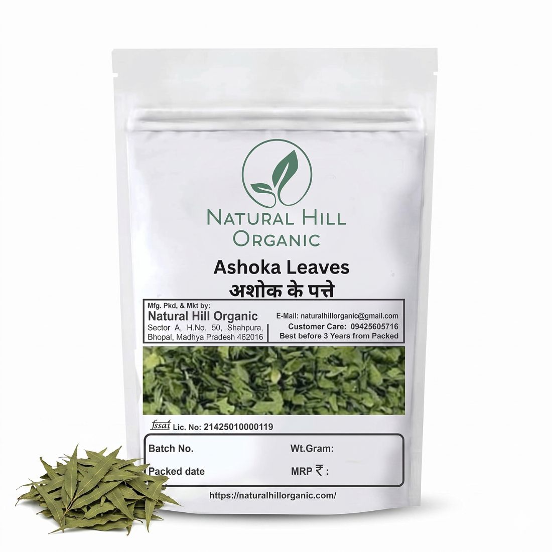 Natural Hill Organic Ashoka Leaves - Support for Women’s