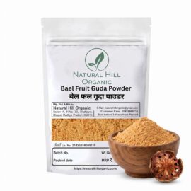 Natural Hill Organic Bael Fruit Guda Powder - Herbal Fruit