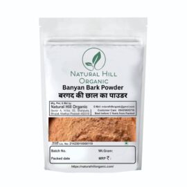 Natural Hill Organic Banyan Bark Powder –Bark for Herbal Use