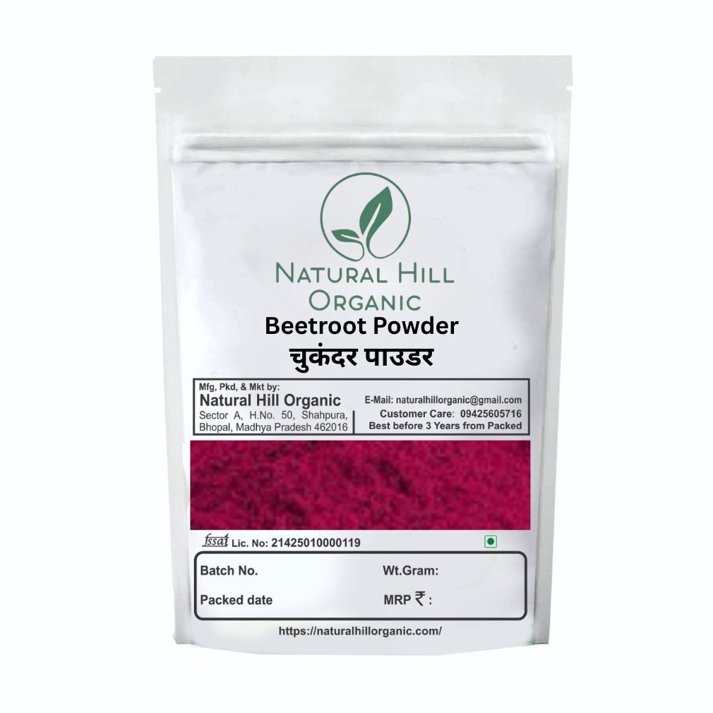 Natural Hill Organic Beetroot Powder Daily Nutrition Support