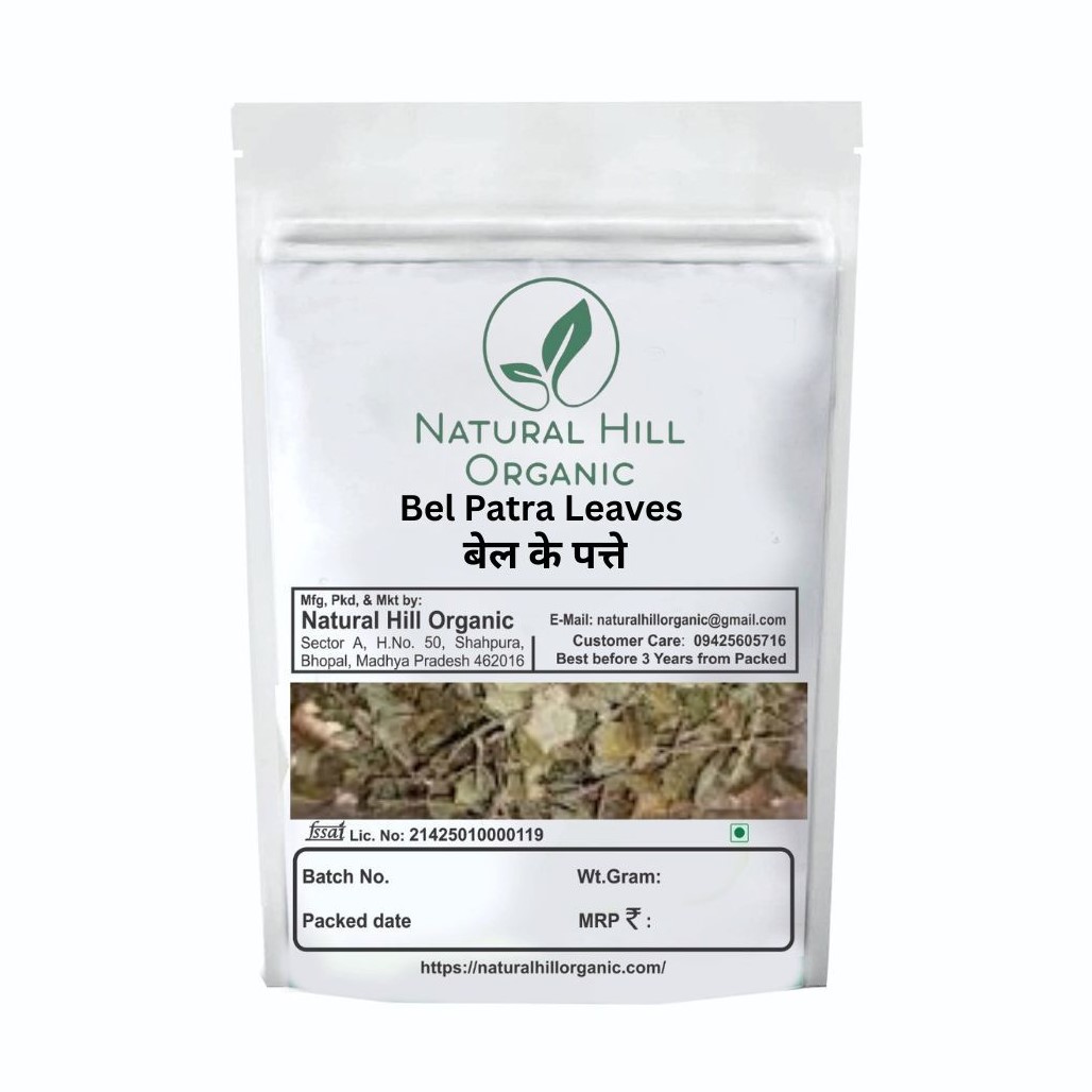 Natural Hill Organic Bel Patra Leaves - Sacred Herbal Leaves