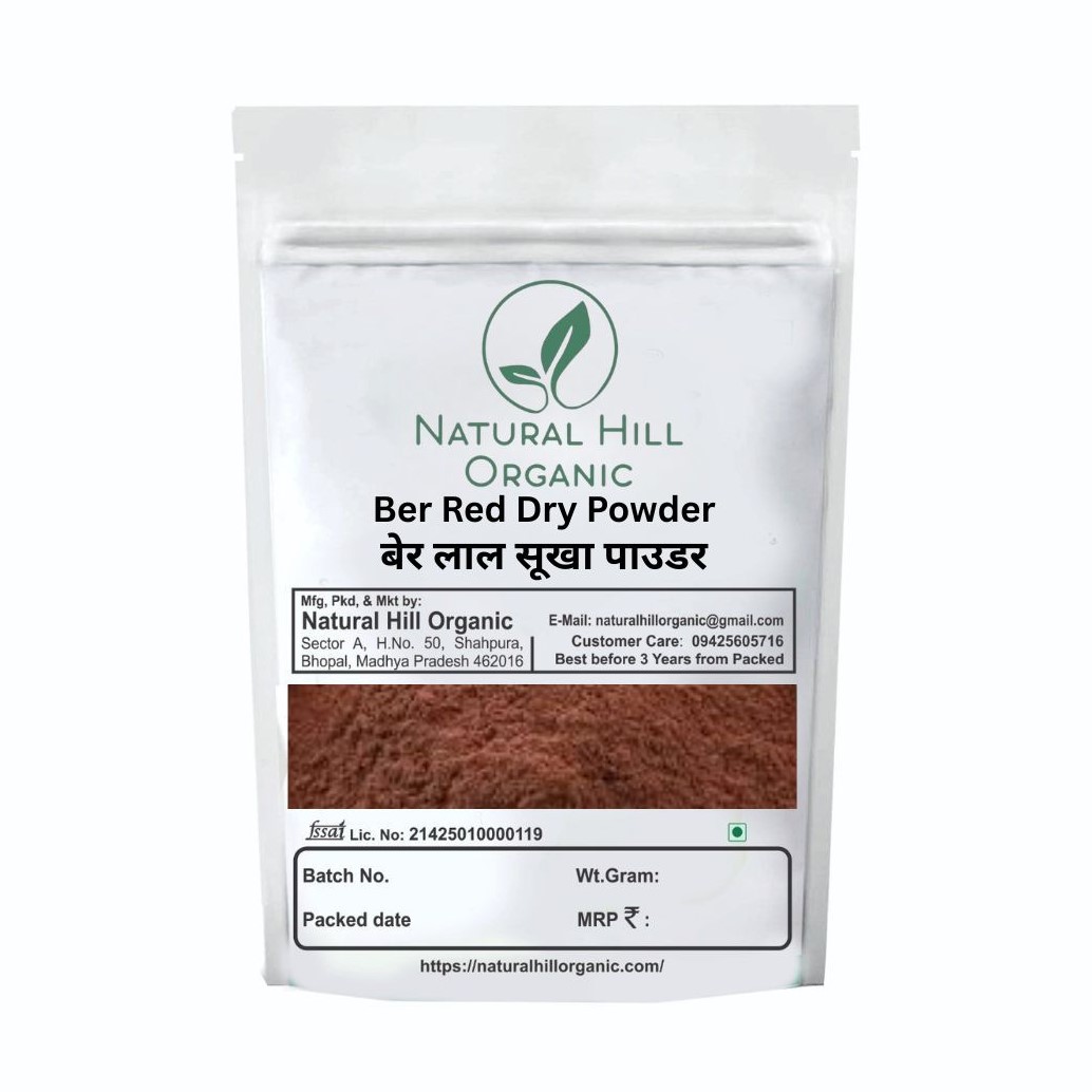 Natural Hill Organic Ber Red Dry Powder - Dried Fruit Powder