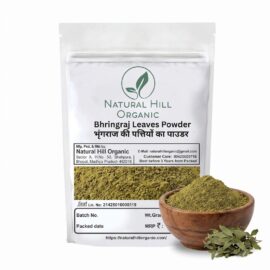 Natural Hill Organic Bhringraj Leaves Powder - for Hair Care