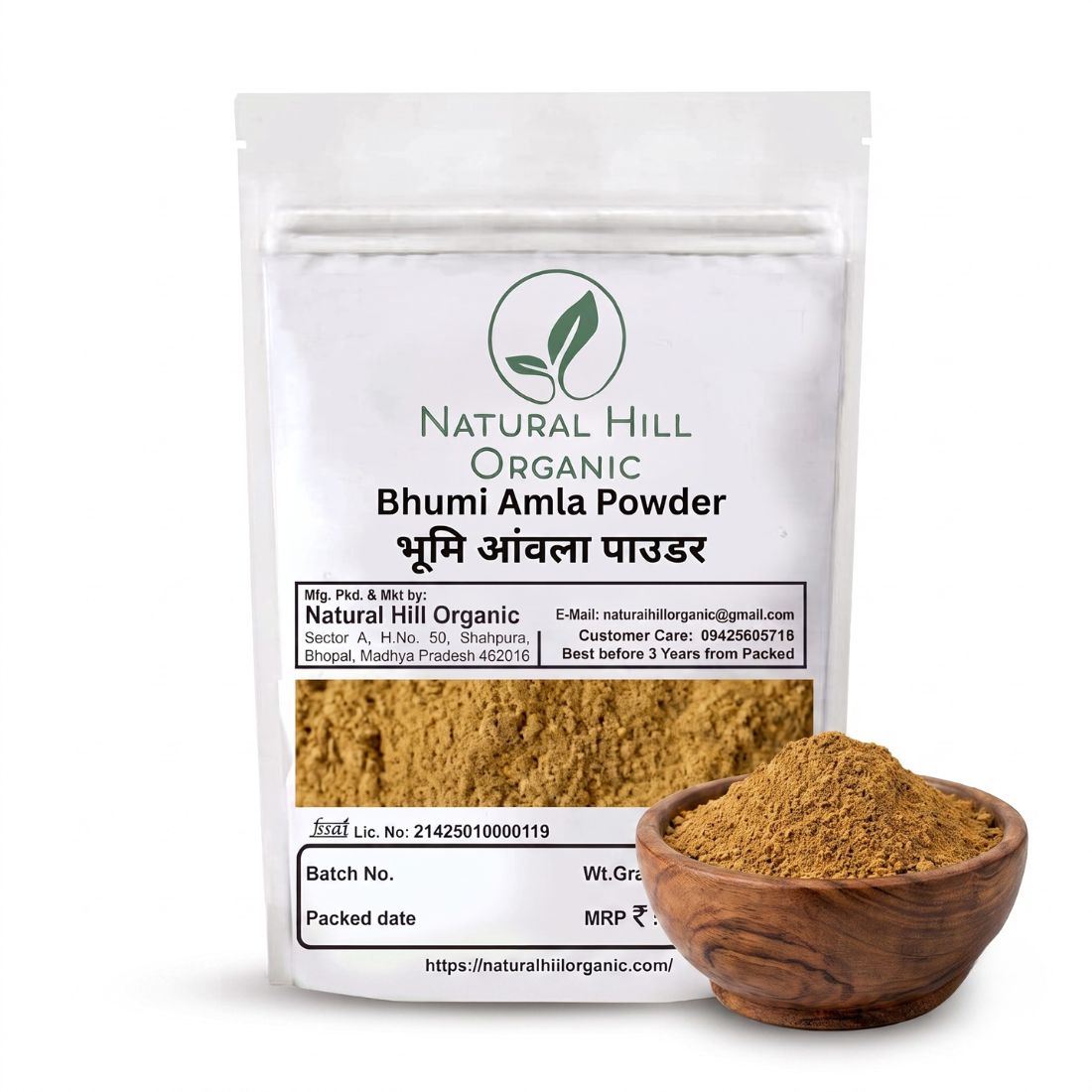 Natural Hill Organic Bhumi Amla Powder Use - Daily Routines