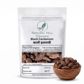 Natural Hill Organic Black Cardamom – Rich Aroma for Cooking