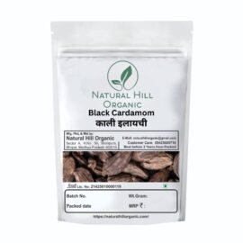 Natural Hill Organic Black Cardamom – Rich Aroma for Cooking