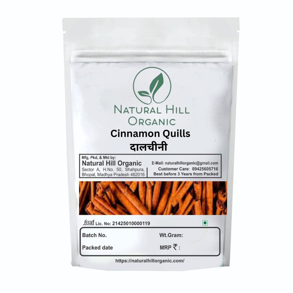 Natural Hill Organic Cinnamon Quills – Rich Aroma & Flavor