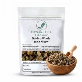Natural Hill Organic Gokhru Whole - For Herbal Preparations