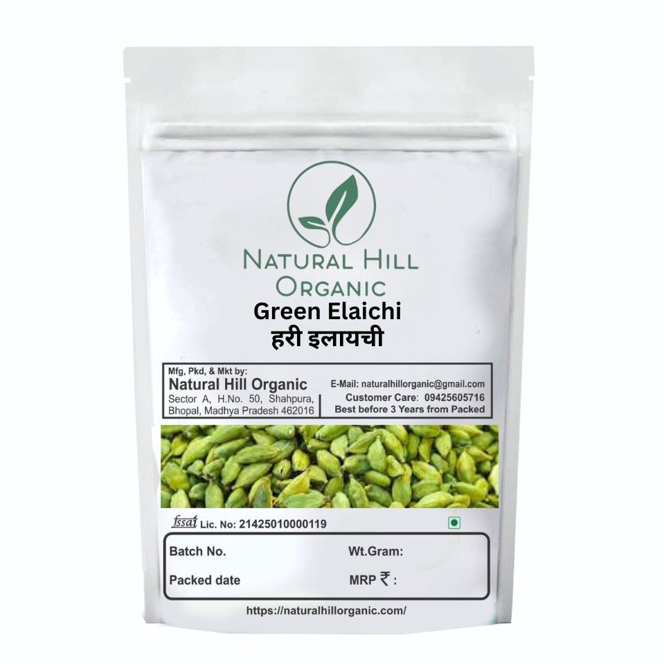 Green Elaichi – Natural Hill Organic Fresh Aroma for Cooking